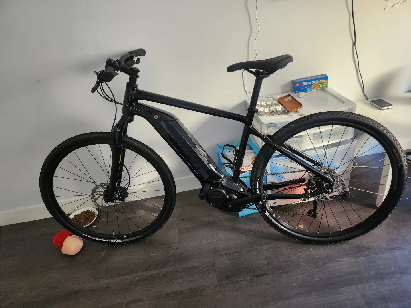 Black Trek Electric Bike