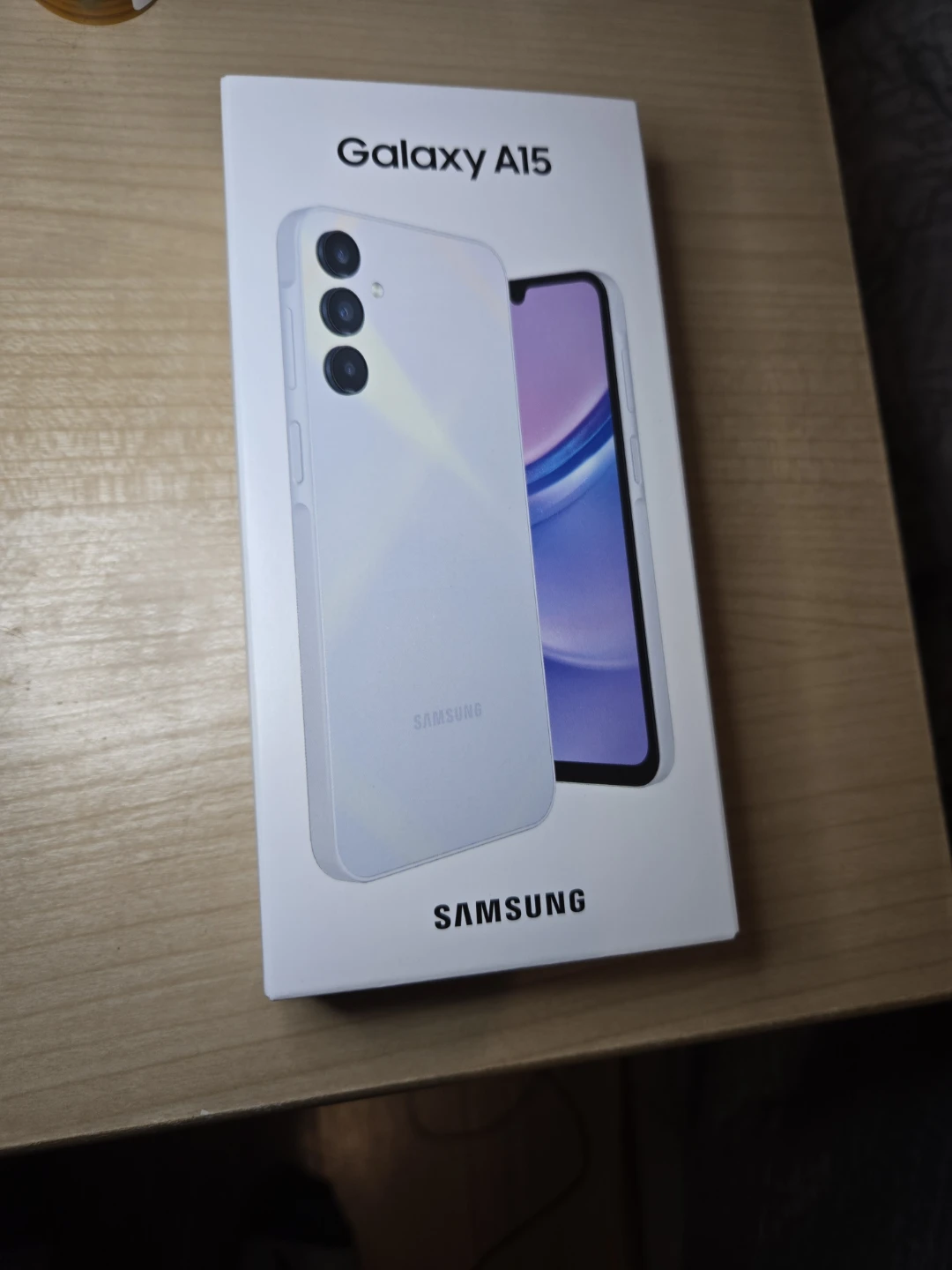 New Open Box Samsung Galaxy A15 Light Blue 128GB