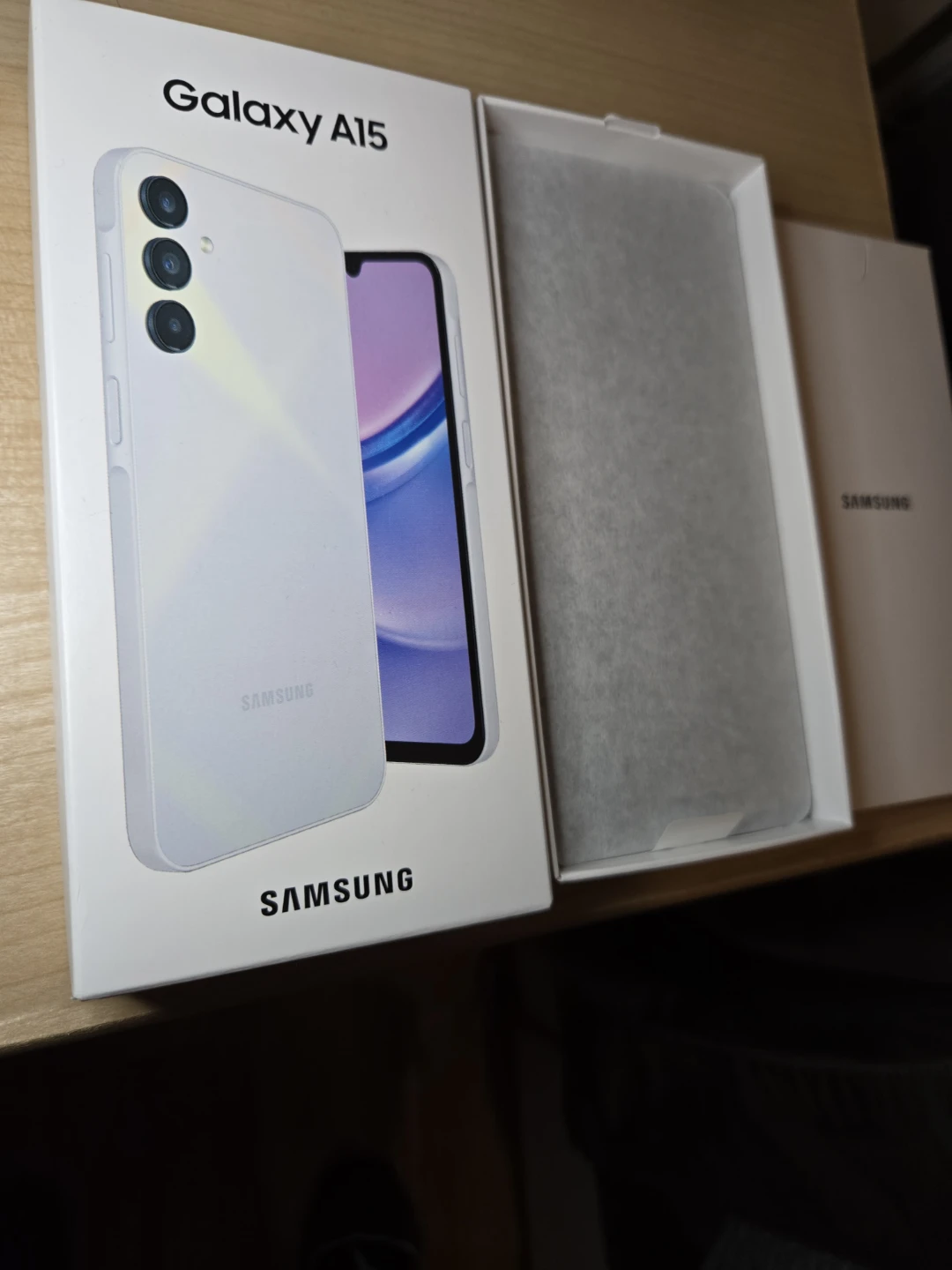 New Open Box Samsung Galaxy A15 Light Blue 128GB - photo 2
