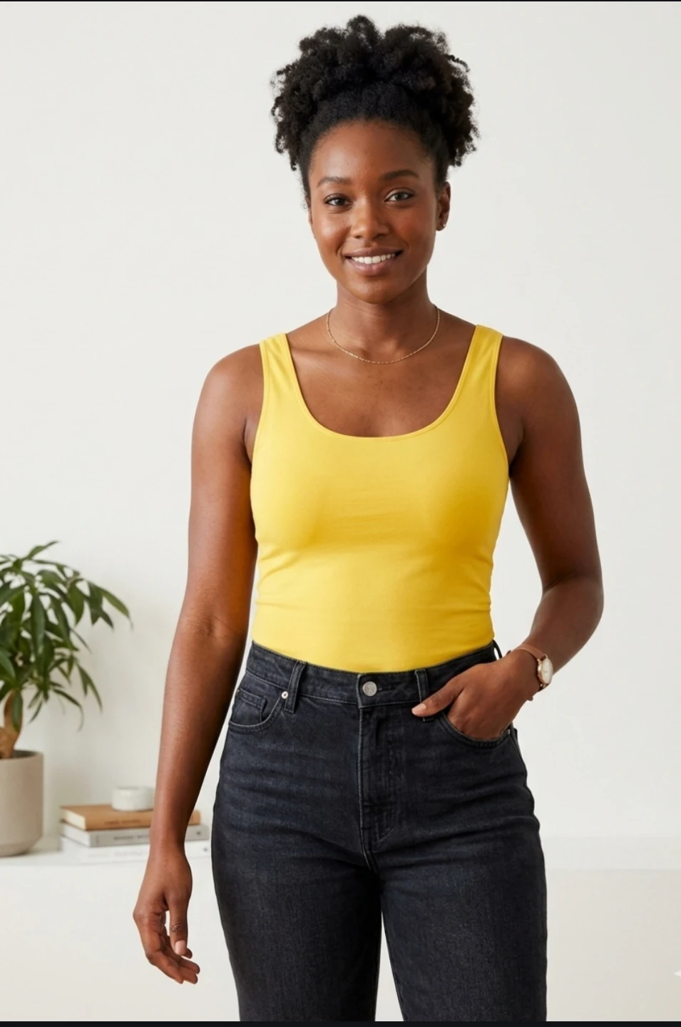 Yellow Tank Top