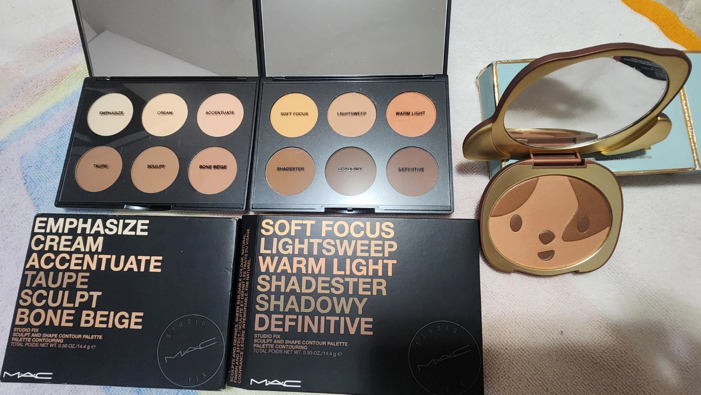 MAC Studio Fix Contour Palettes and Too Faced Bronzers