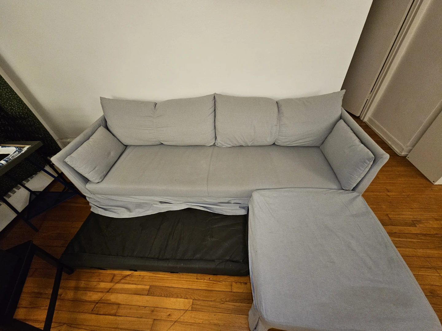 Canapé convertible lit gris 199$ - photo 2