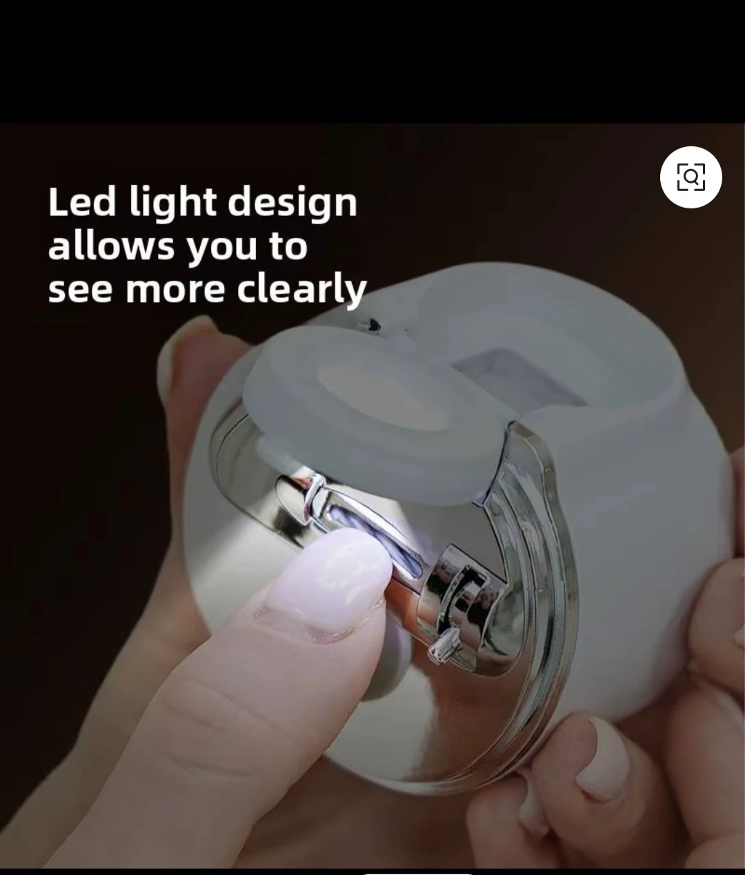 Nail Clipper Polisher for baby elderly w Lighted Magnifyi - photo 2