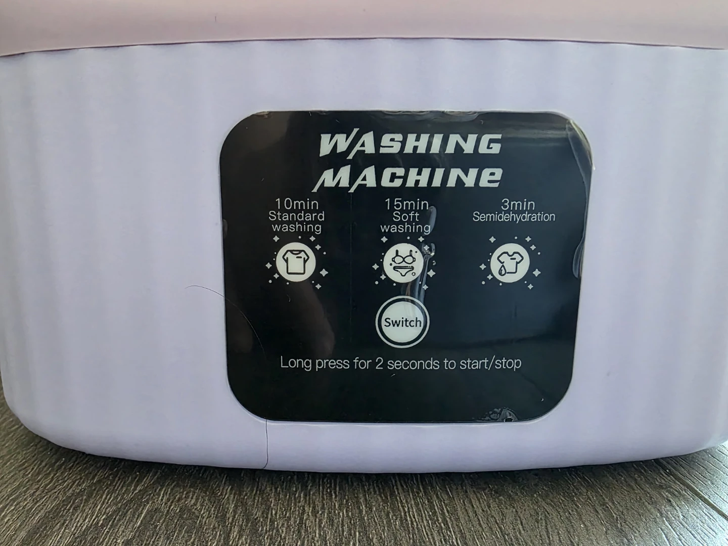 Portable Washing Machine with Spin Dryer