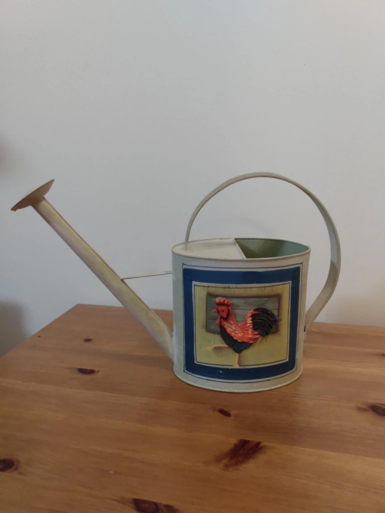 Decorative Rooster Watering Can