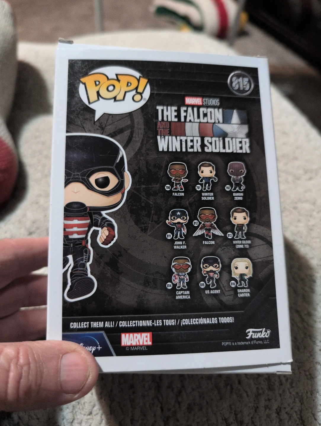 Funko Pop! Marvel US Agent 815 The Falcon and The Winter Soldier - photo 2
