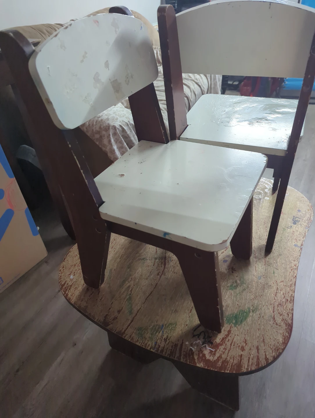 Wooden Kids Chair Set - photo 2