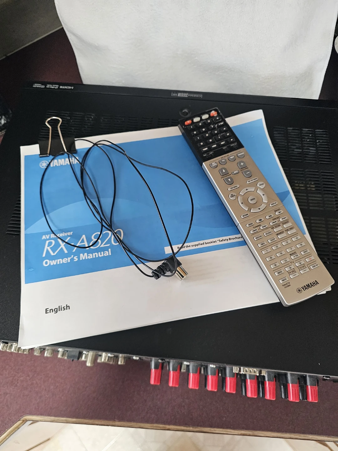 Yamaha AV Receiver RX-A820 - photo 5