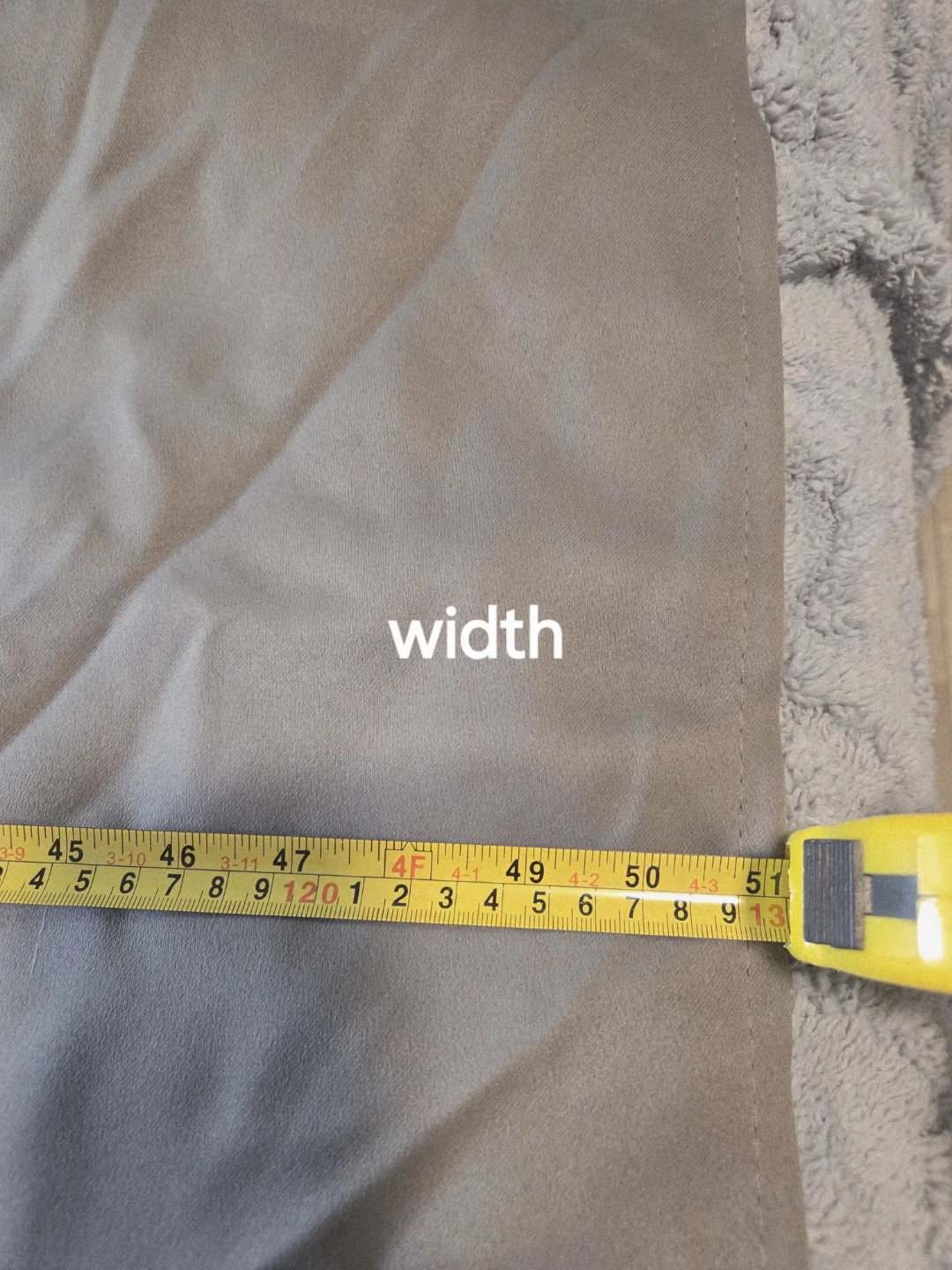 Grey Grommet Curtains (3 Panels) - photo 2