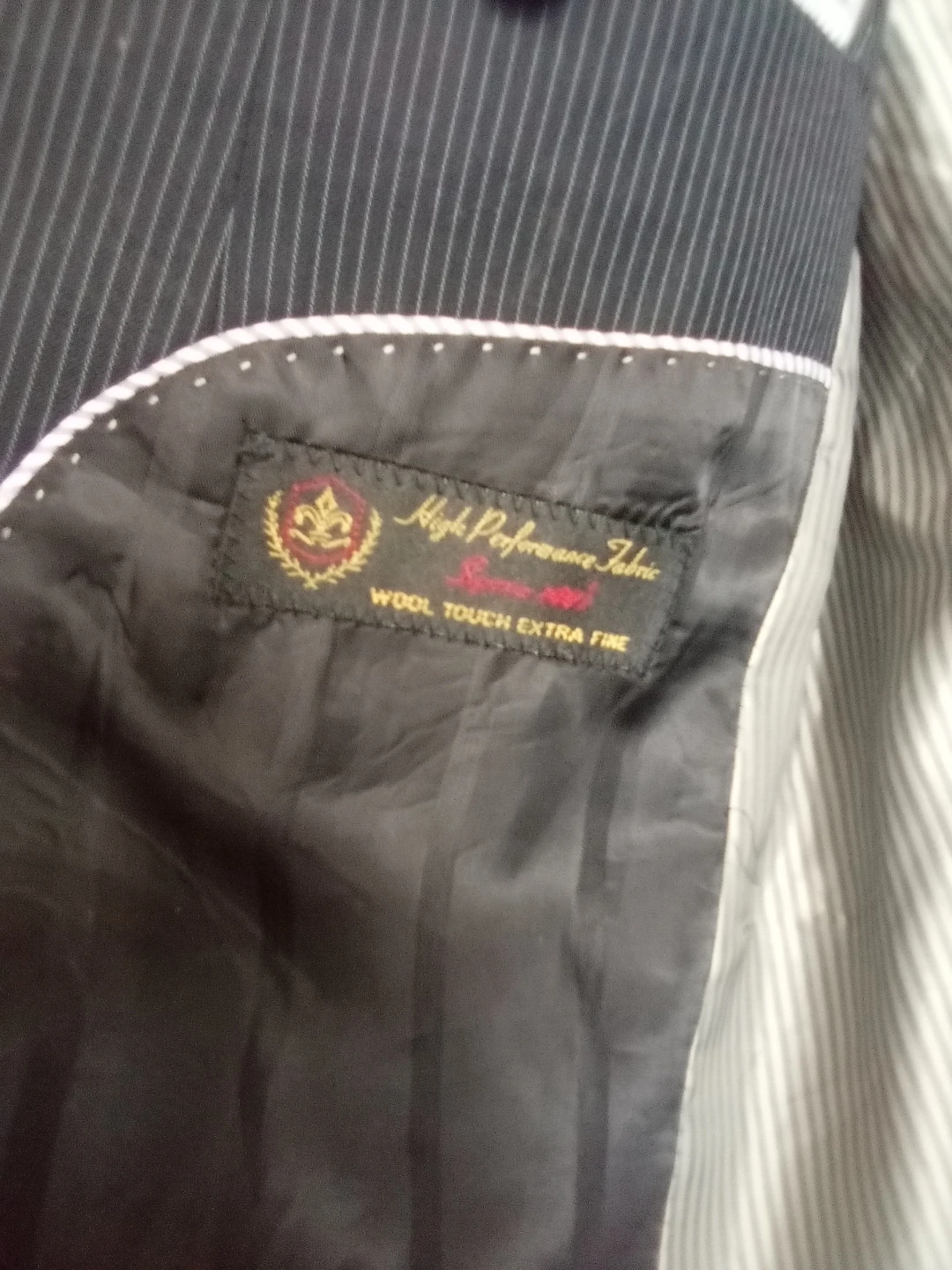 Cigliano Classic Fit Pinstripe Blazer - photo 2