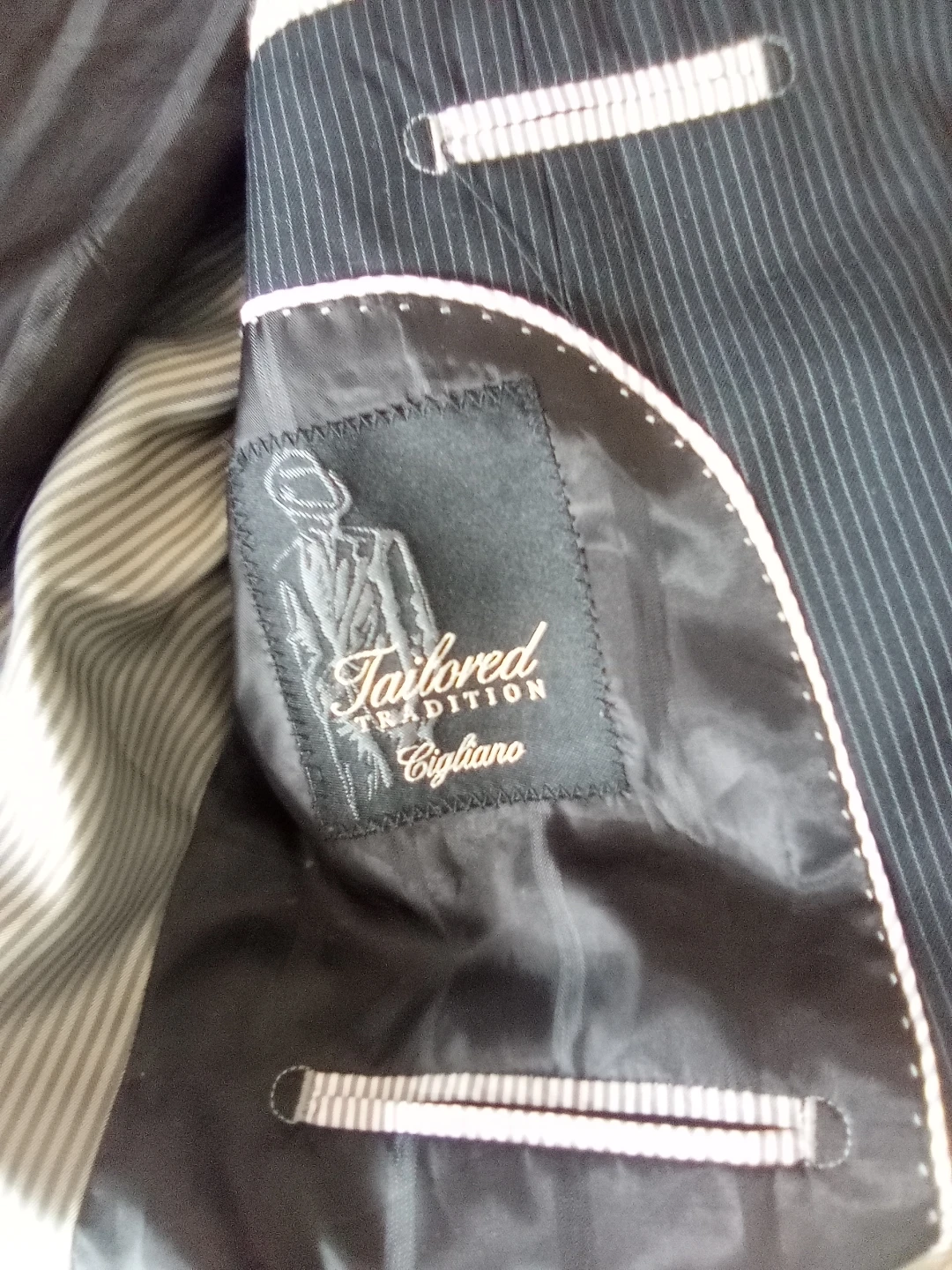 Cigliano Classic Fit Pinstripe Blazer - photo 3