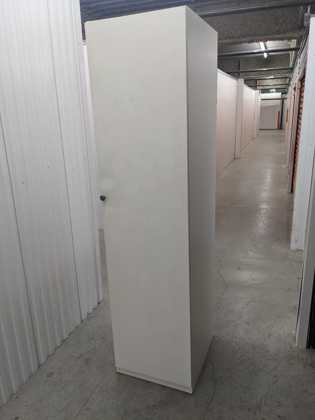 White Tall Cabinet with Drawers - photo 4
