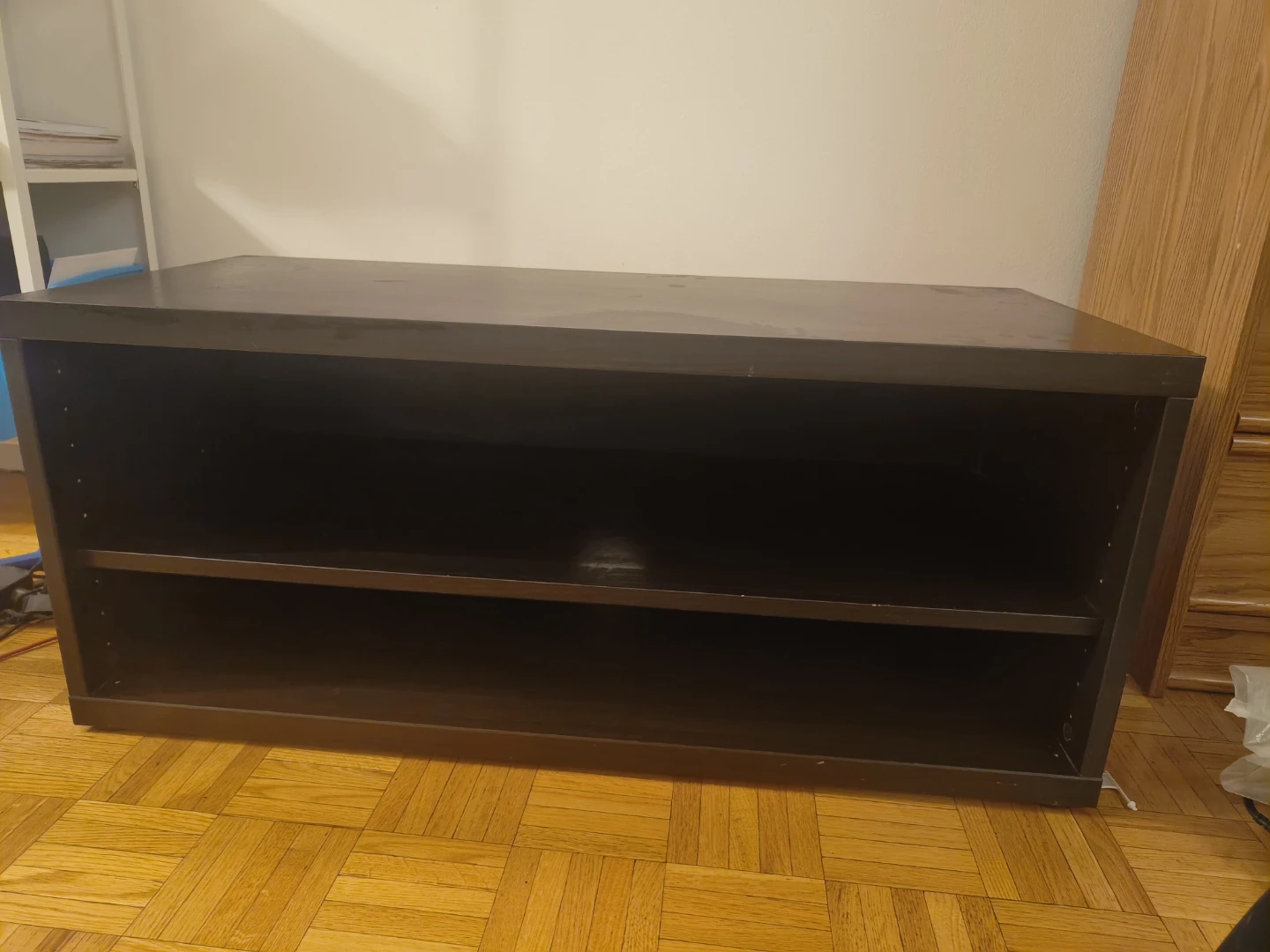 Dark Brown 2-Shelf Bookcase - photo 4
