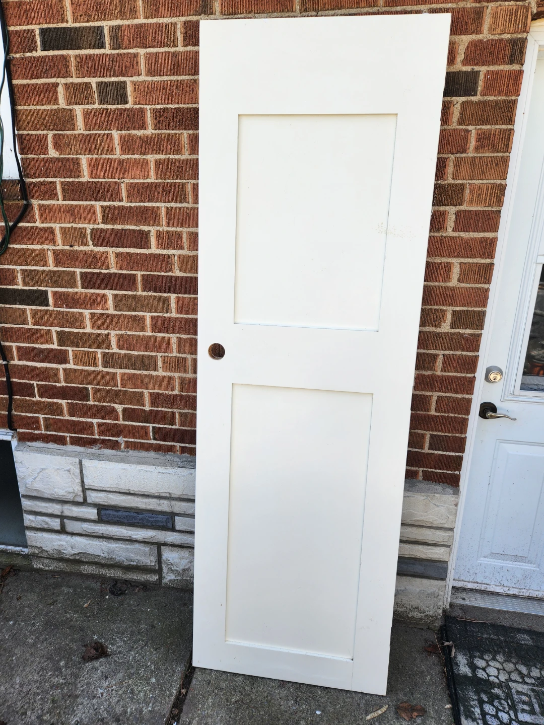 White Interior Door (Shaker)