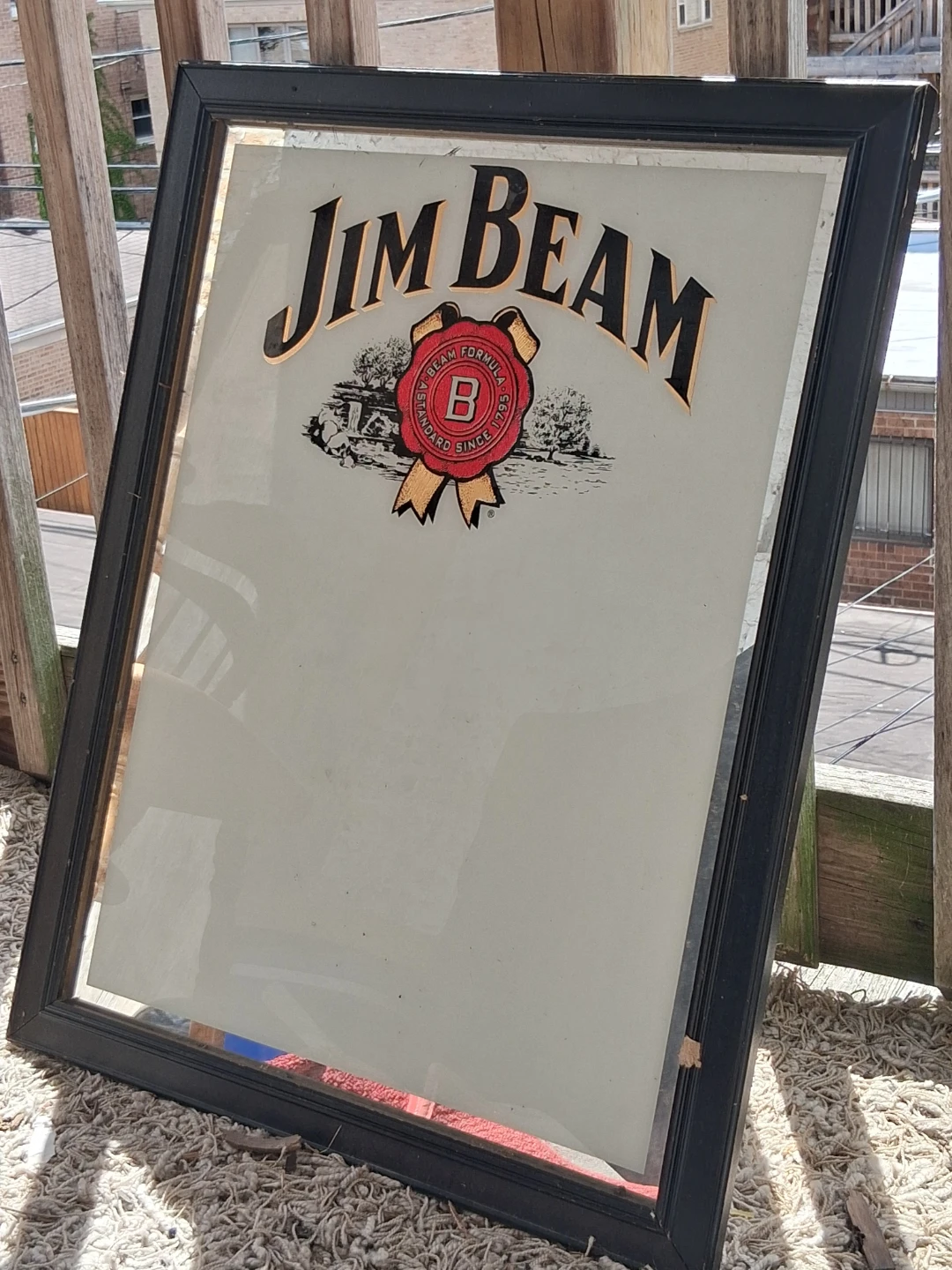 Jim Beam Mirror