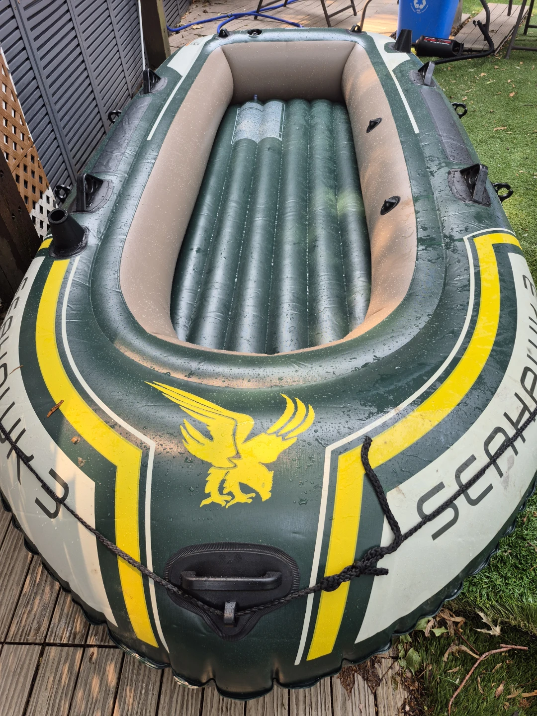 Intex Seahawk 3 Inflatable Boat with Accessories