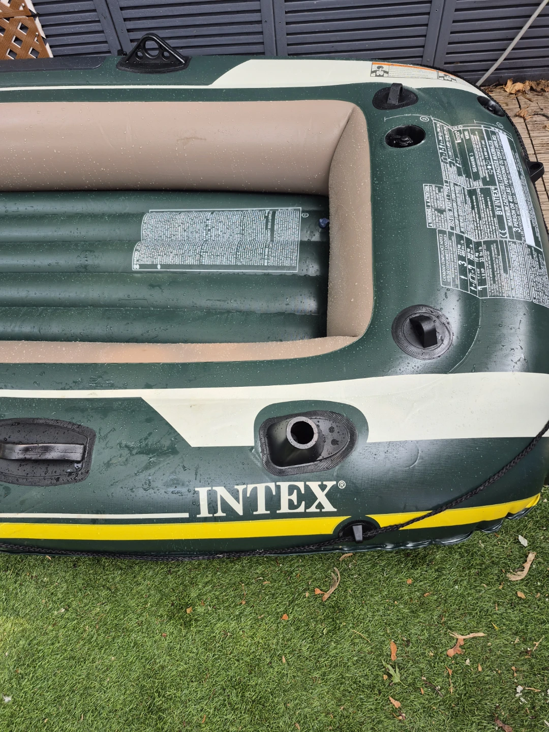 Intex Seahawk 3 Inflatable Boat with Accessories - photo 2