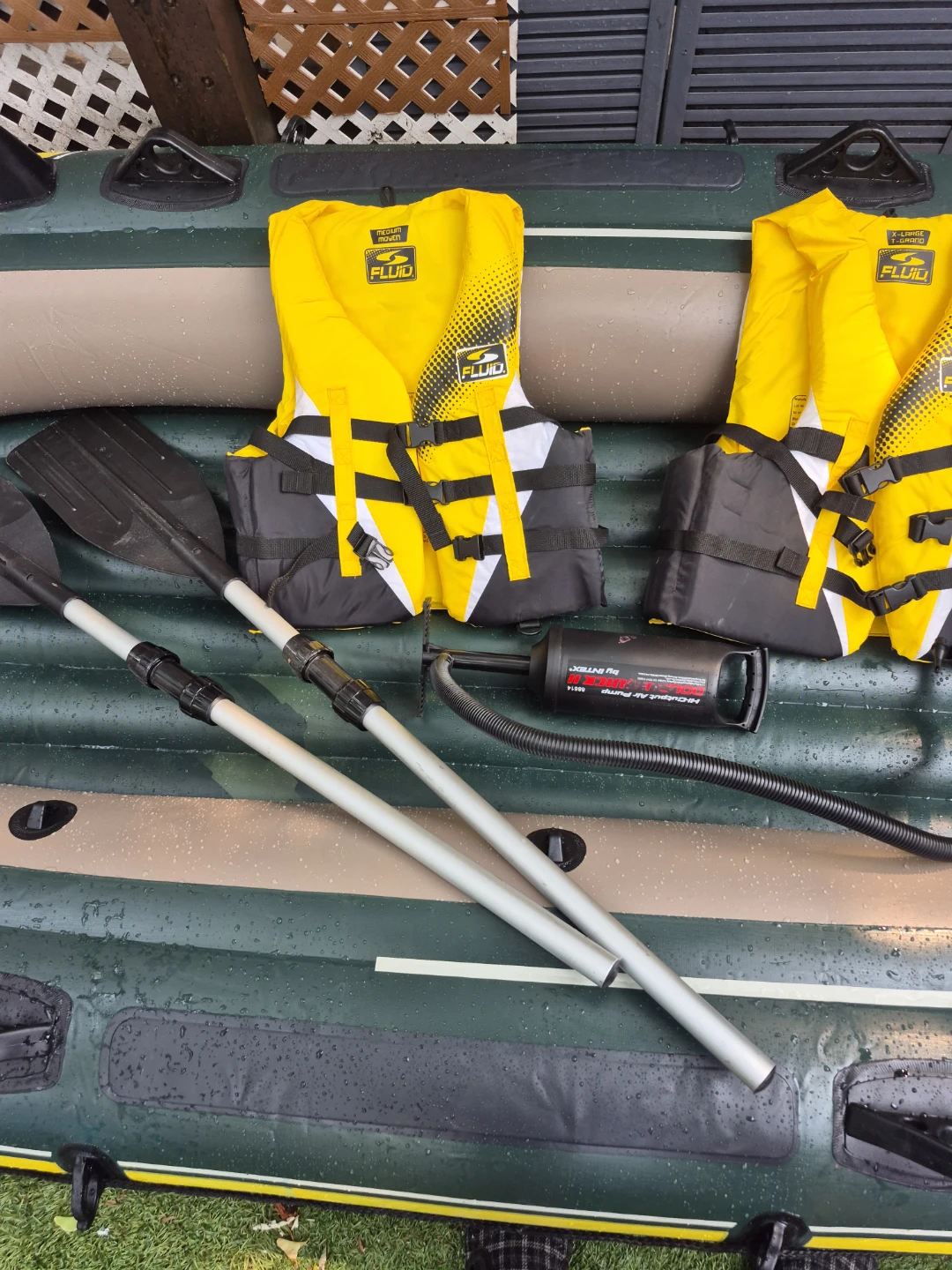 Intex Seahawk 3 Inflatable Boat with Accessories - photo 4