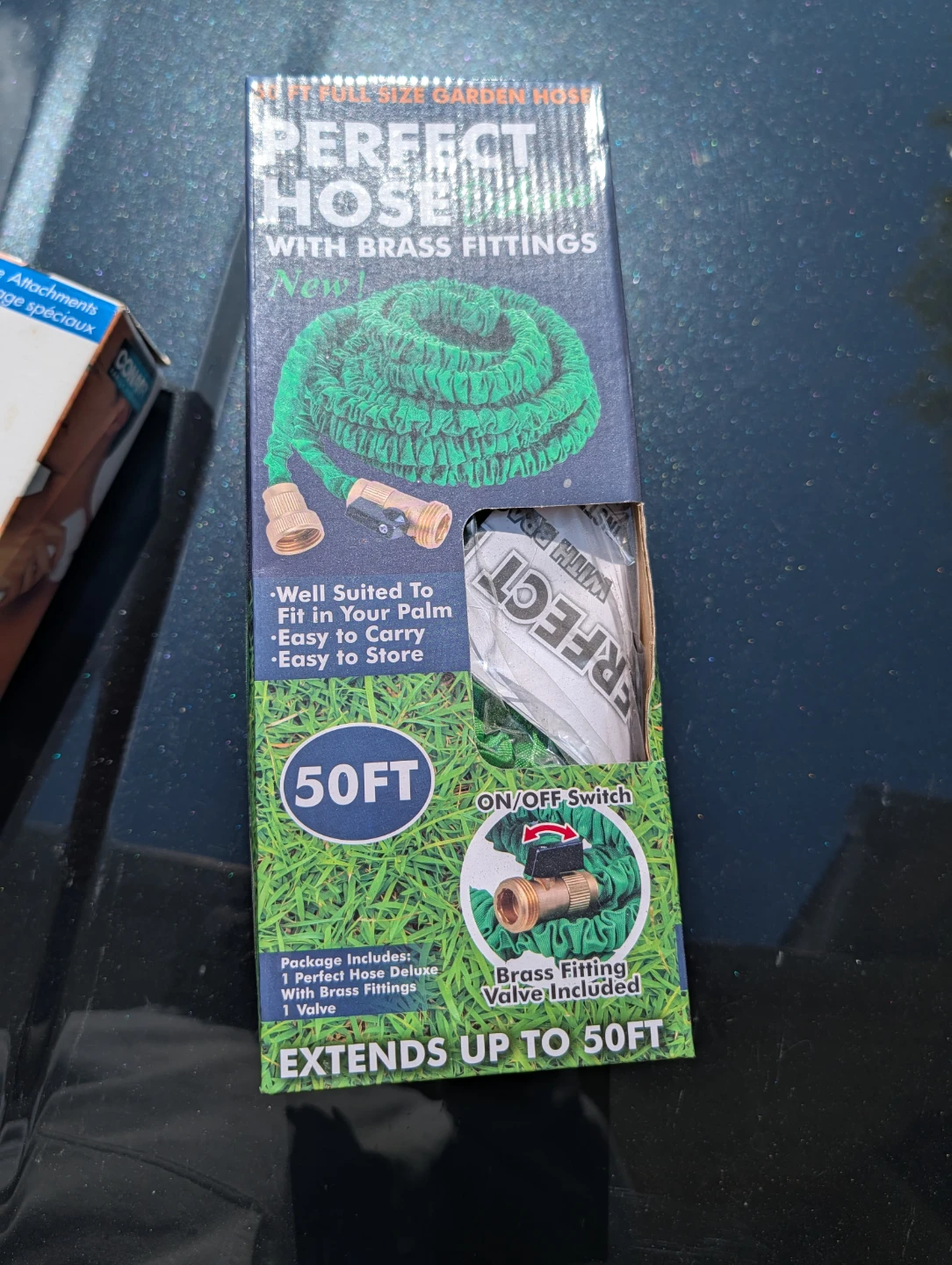 Perfect Hose 50ft Garden Hose with Brass Fittings