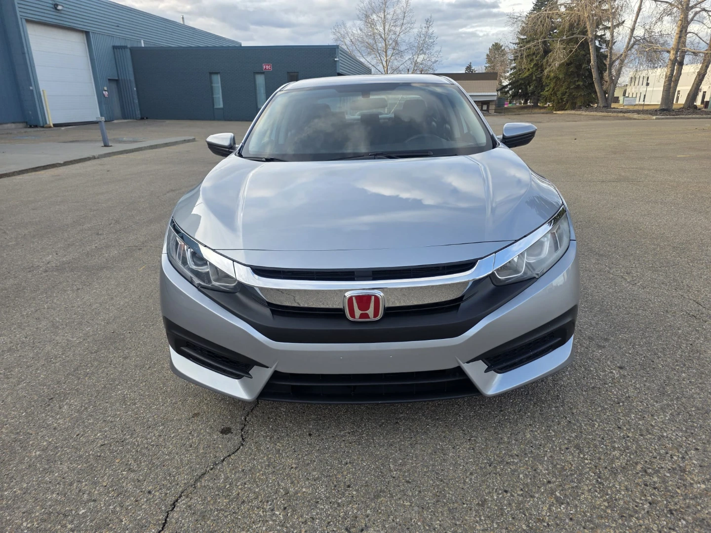 Silver Honda Civic Sedan