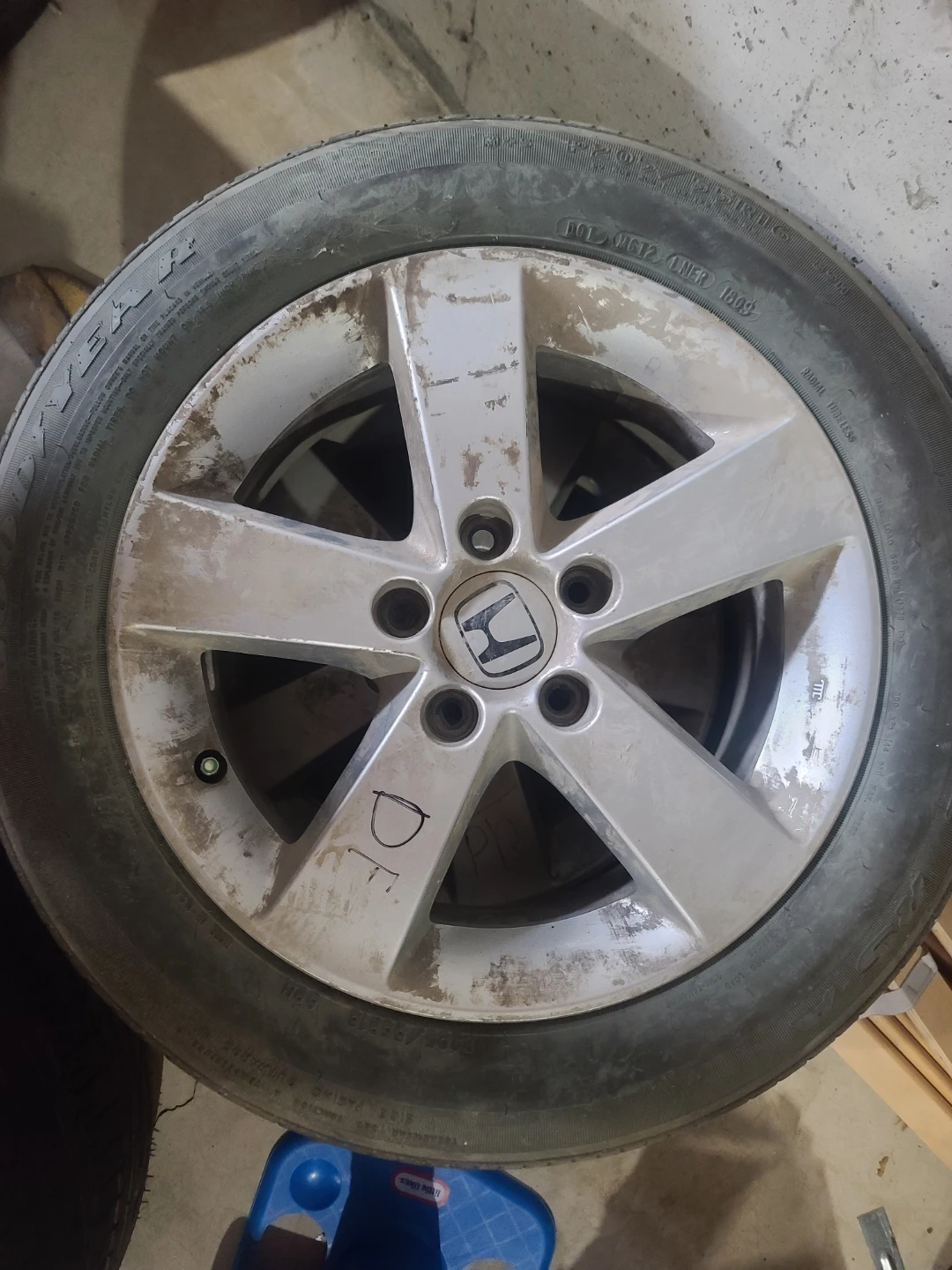 Honda Alloy Wheels 16x6.5J