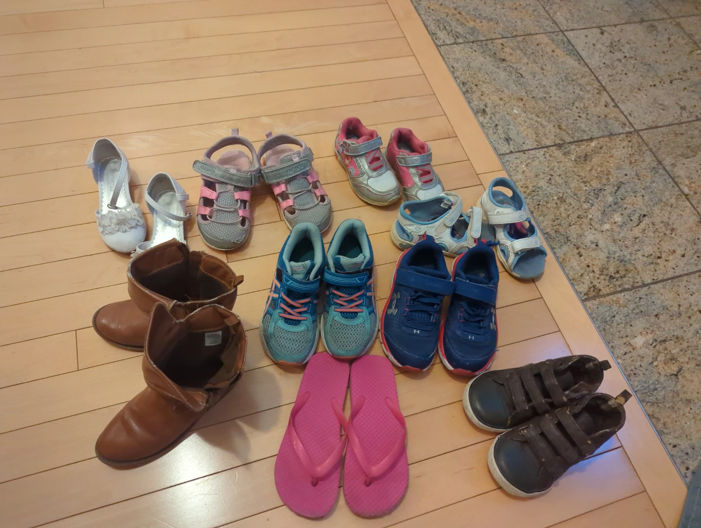 Assorted Children's Footwear Lot for kids under 5