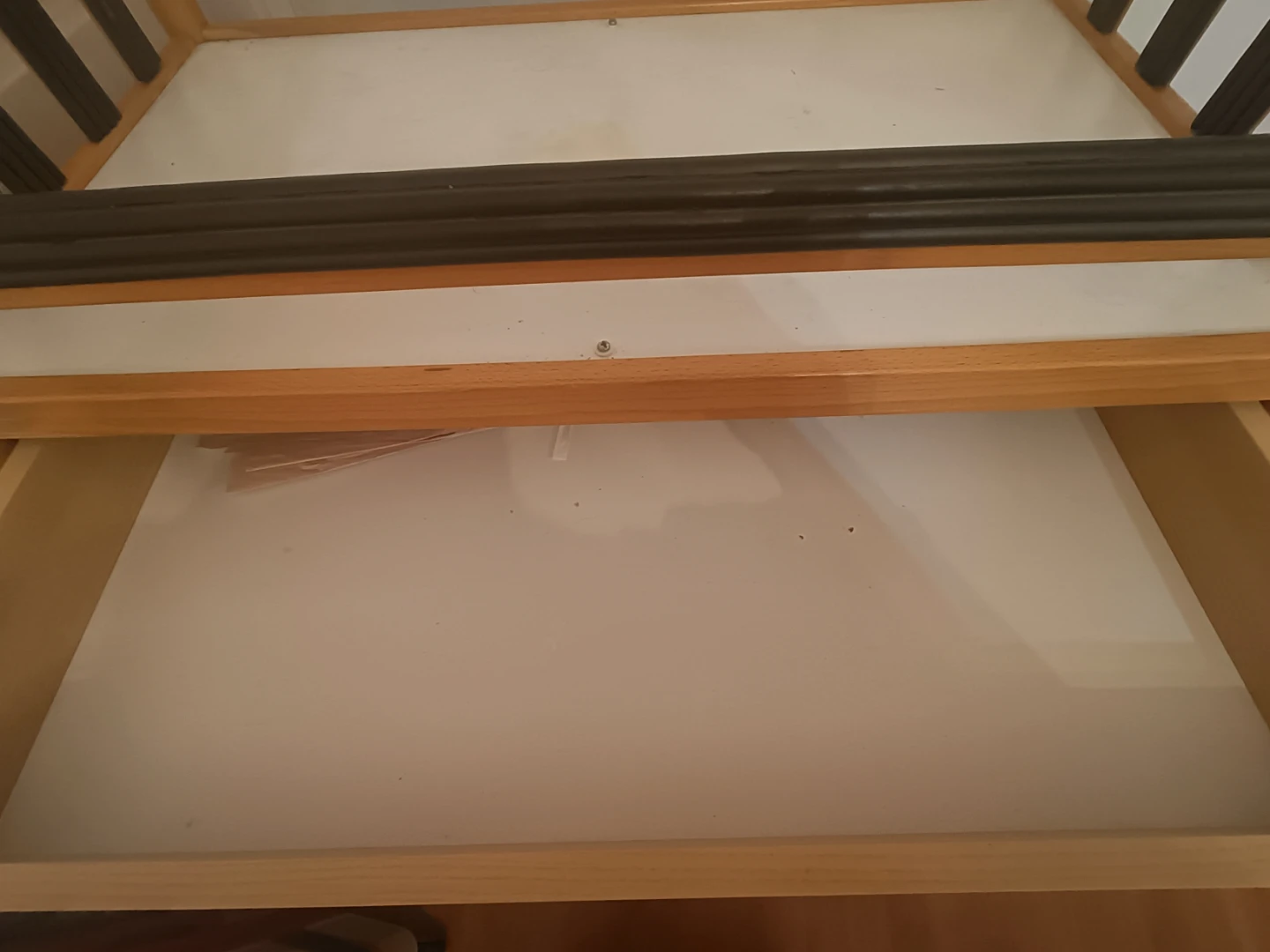 Wooden Changing Table with Shelves - photo 4