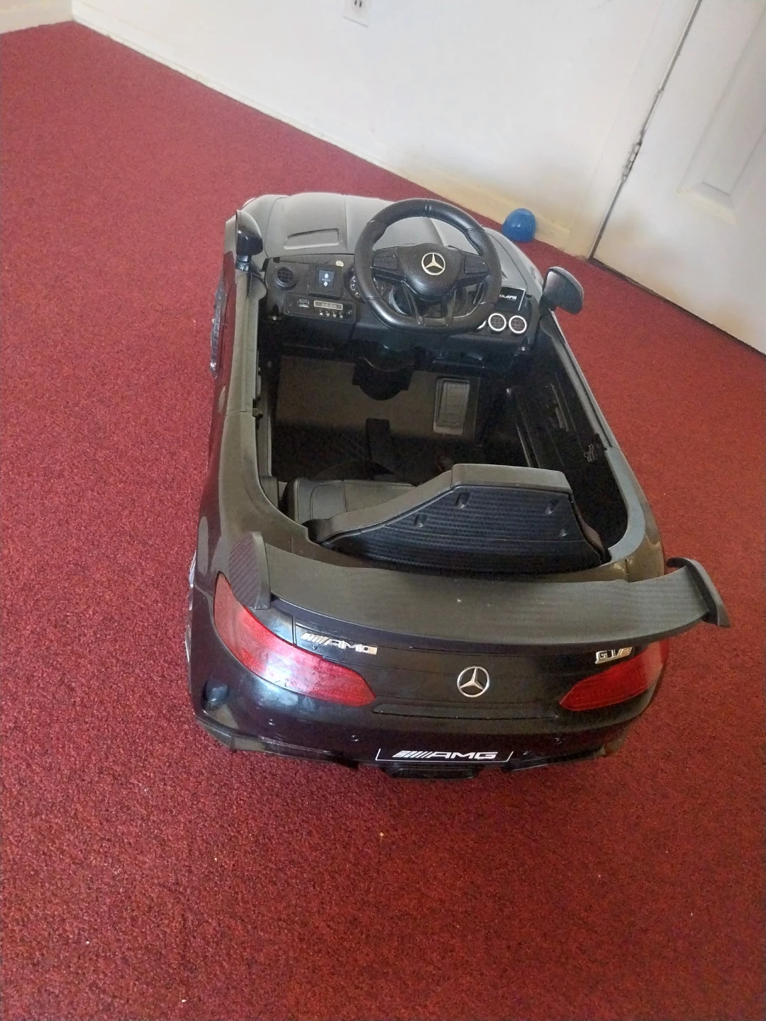Black Mercedes-Benz AMG Ride-On Car - photo 2