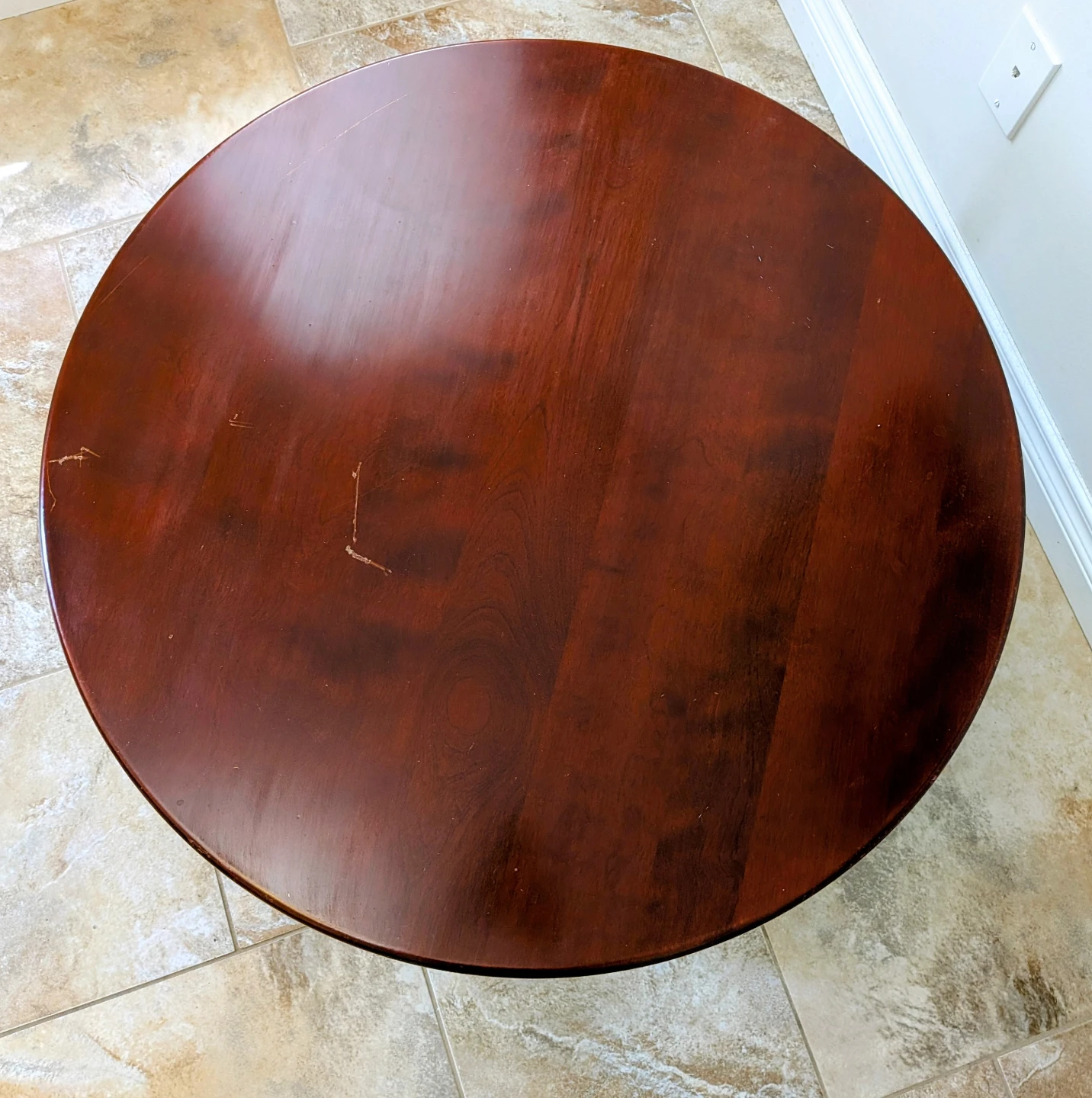 Round two-tier coffee table - photo 3