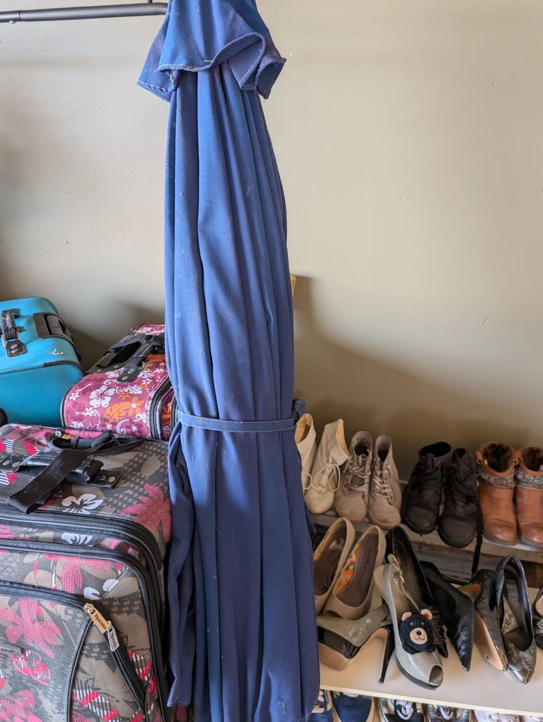 Blue umbrella