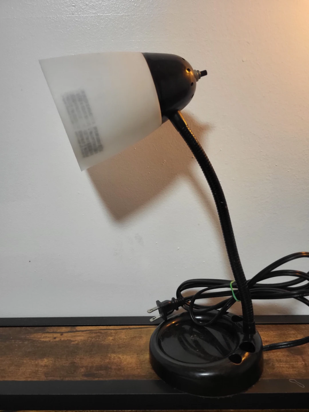 Black Gooseneck Desk Lamp - photo 2