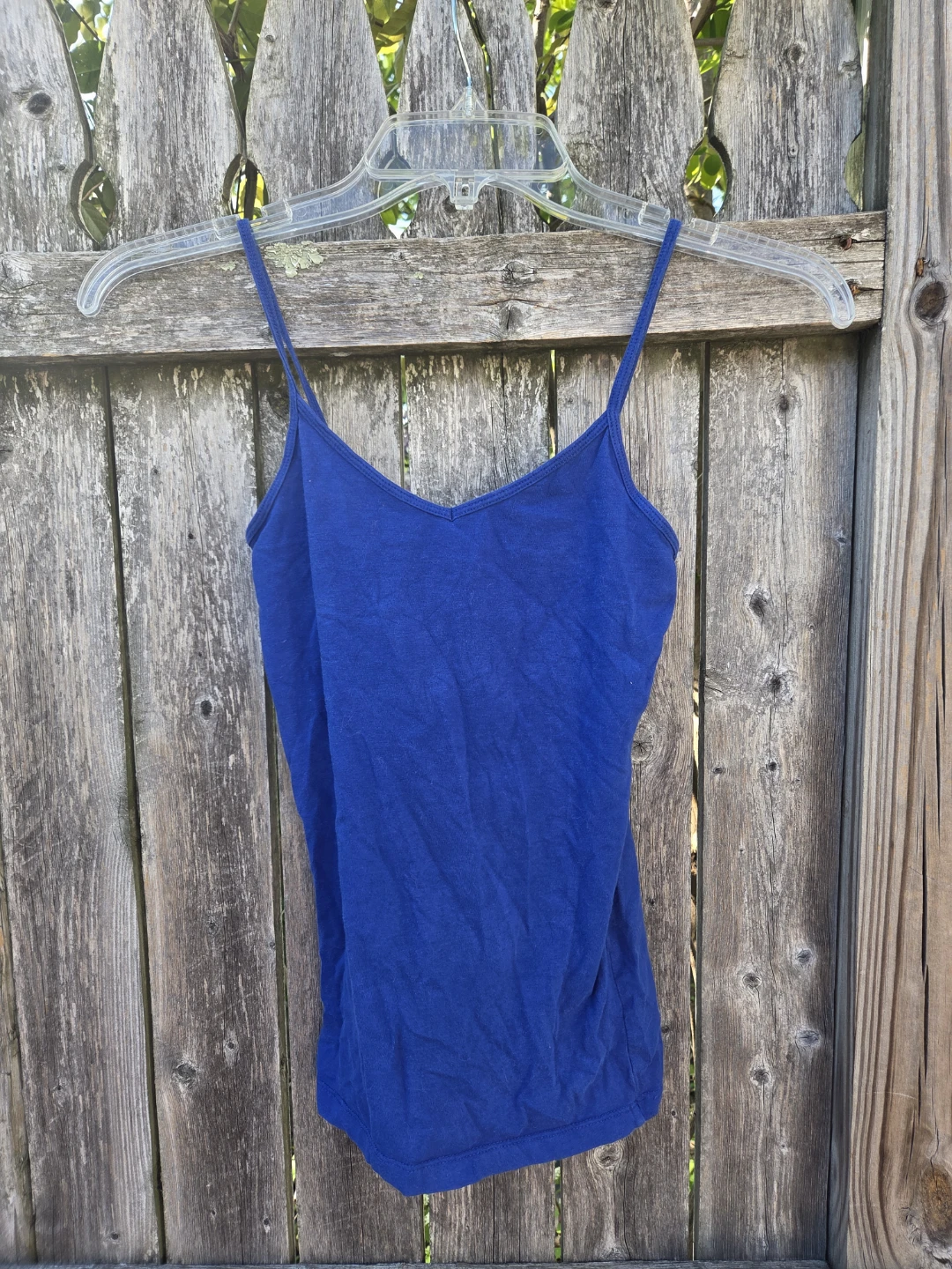 Forever 21 Blue Spaghetti Strap Tank Top - XS