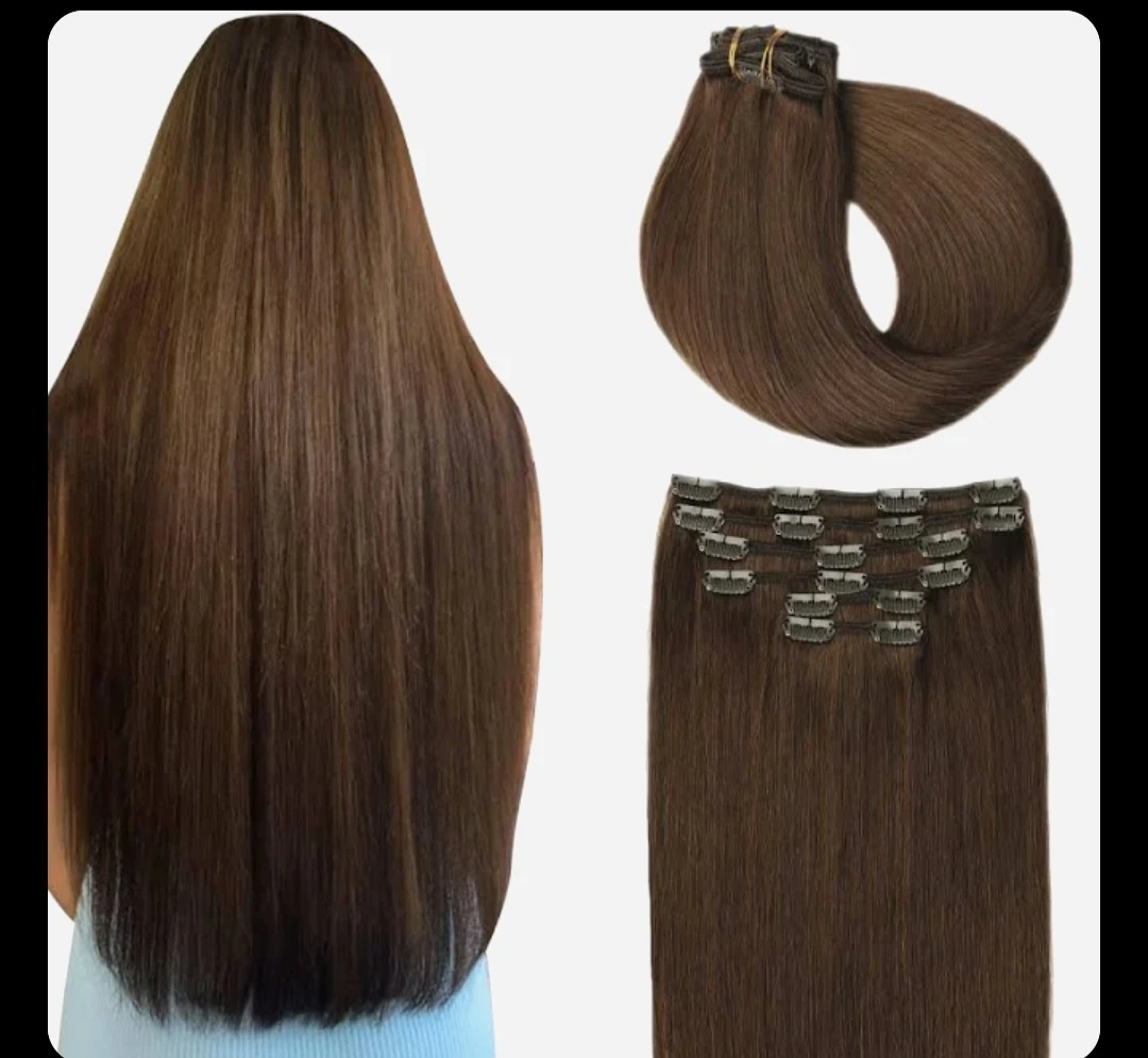 REAL HUMAN HAIR EXTENSIONS - photo 5