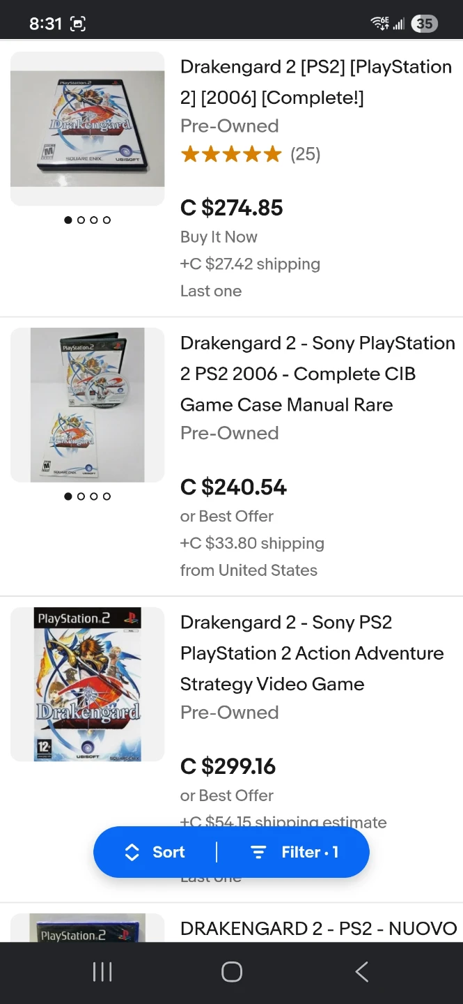 PlayStation 2 Game: Drakengard - photo 3