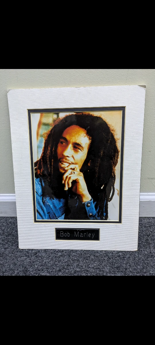 Bob Marley Framed Portrait Photo