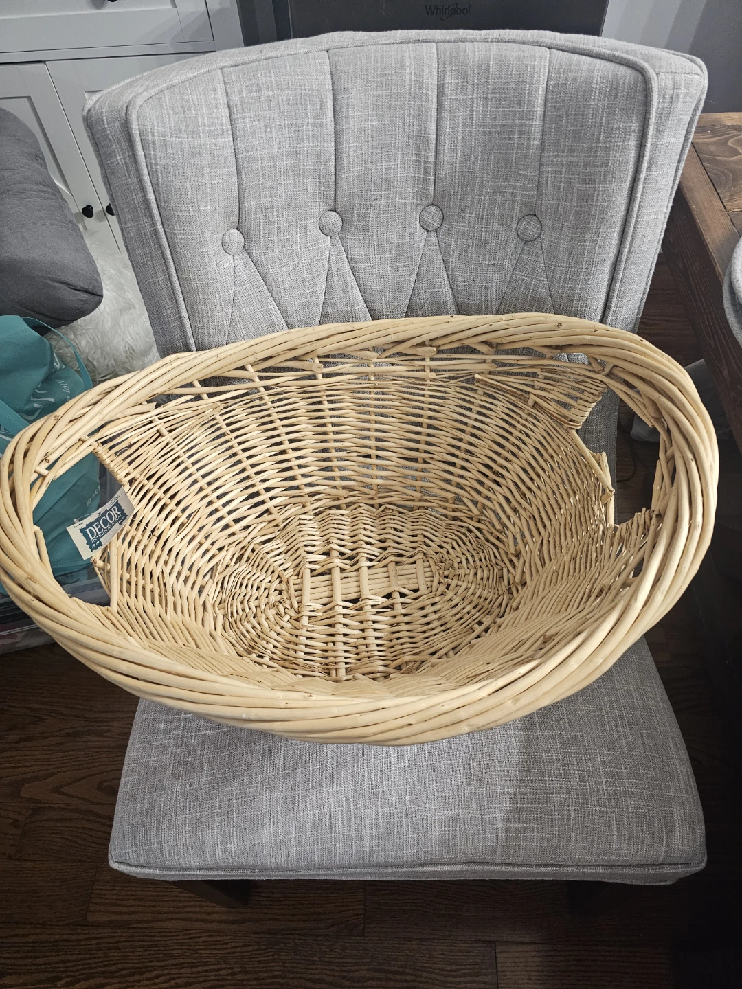 Wicker Oval Basket