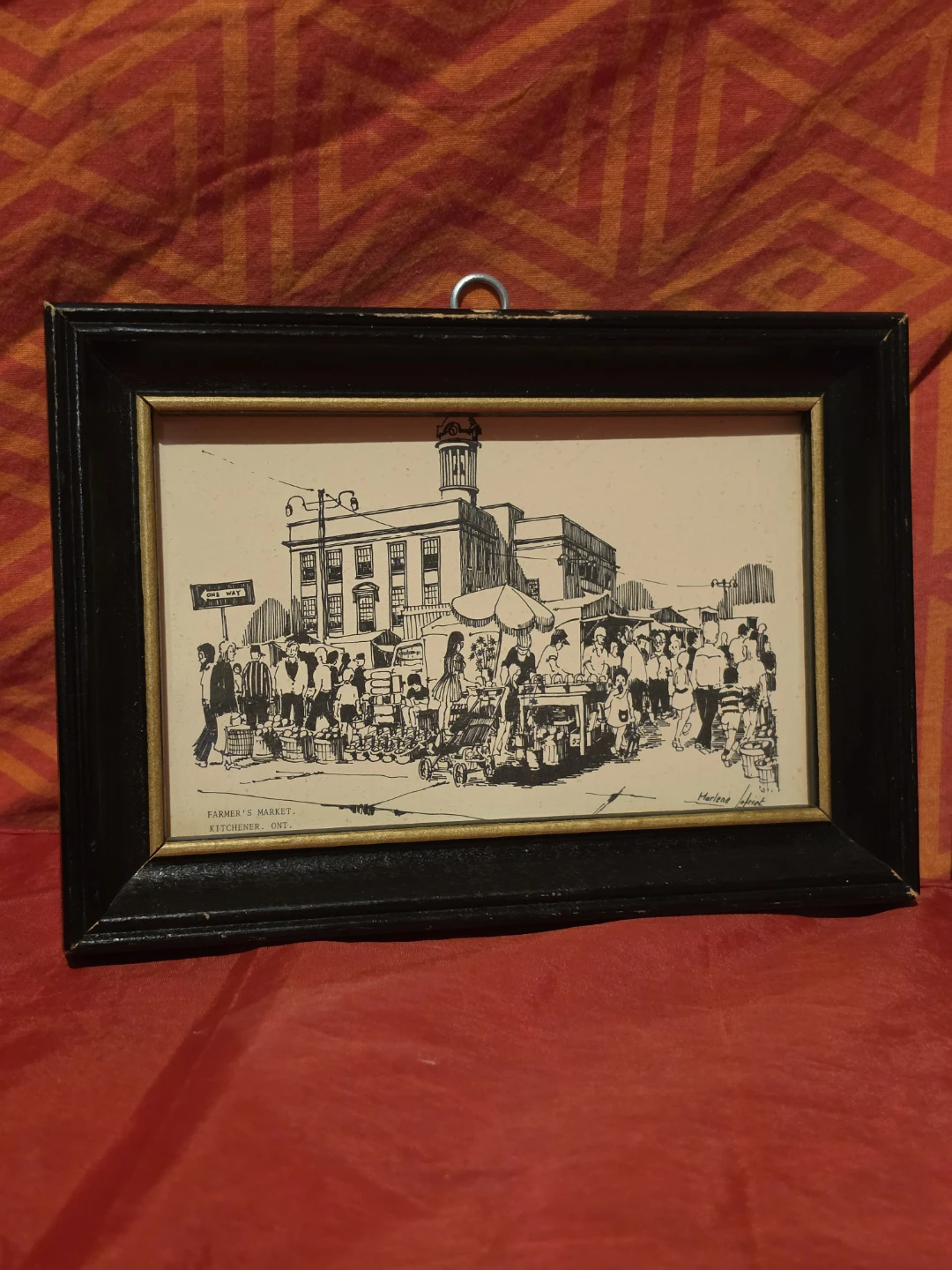 Framed Print "Farmer's Market, Kitchener, Ont." - photo 2