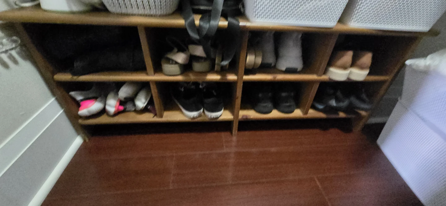 Wooden Shoe Rack