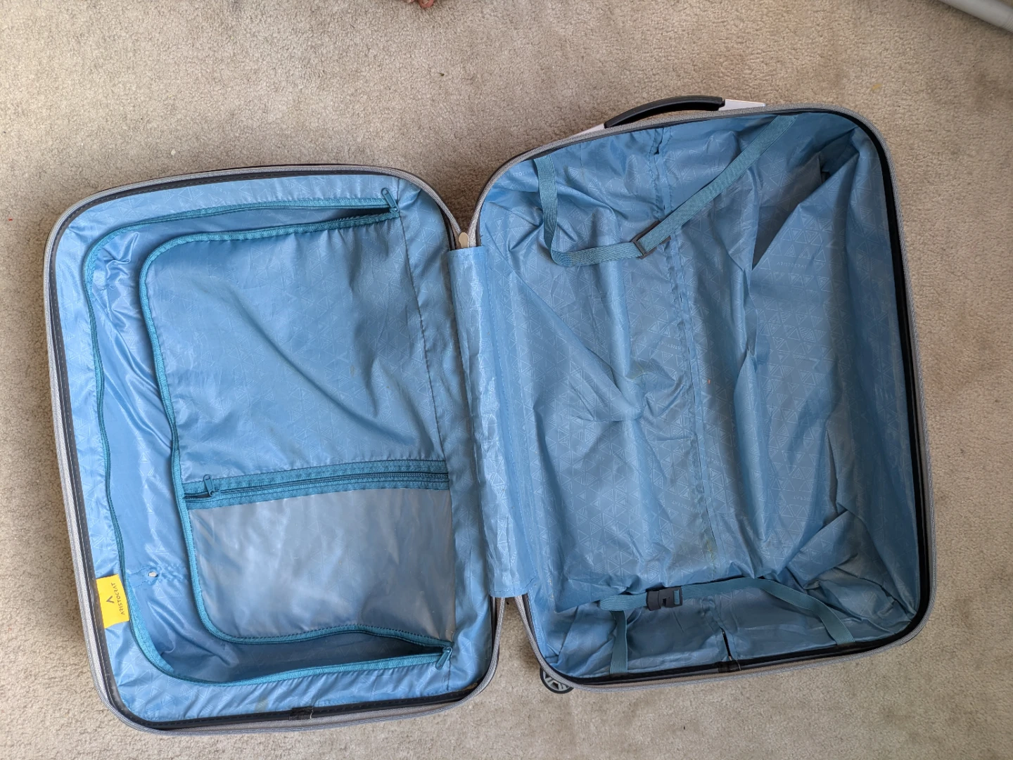 Aristocrat Suitcase - Teal - photo 3