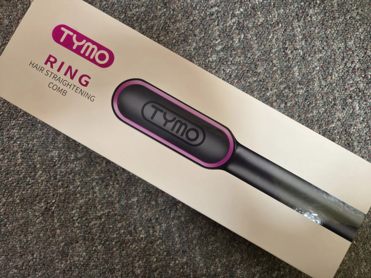 TYMO RING hair straightening comb with accessories