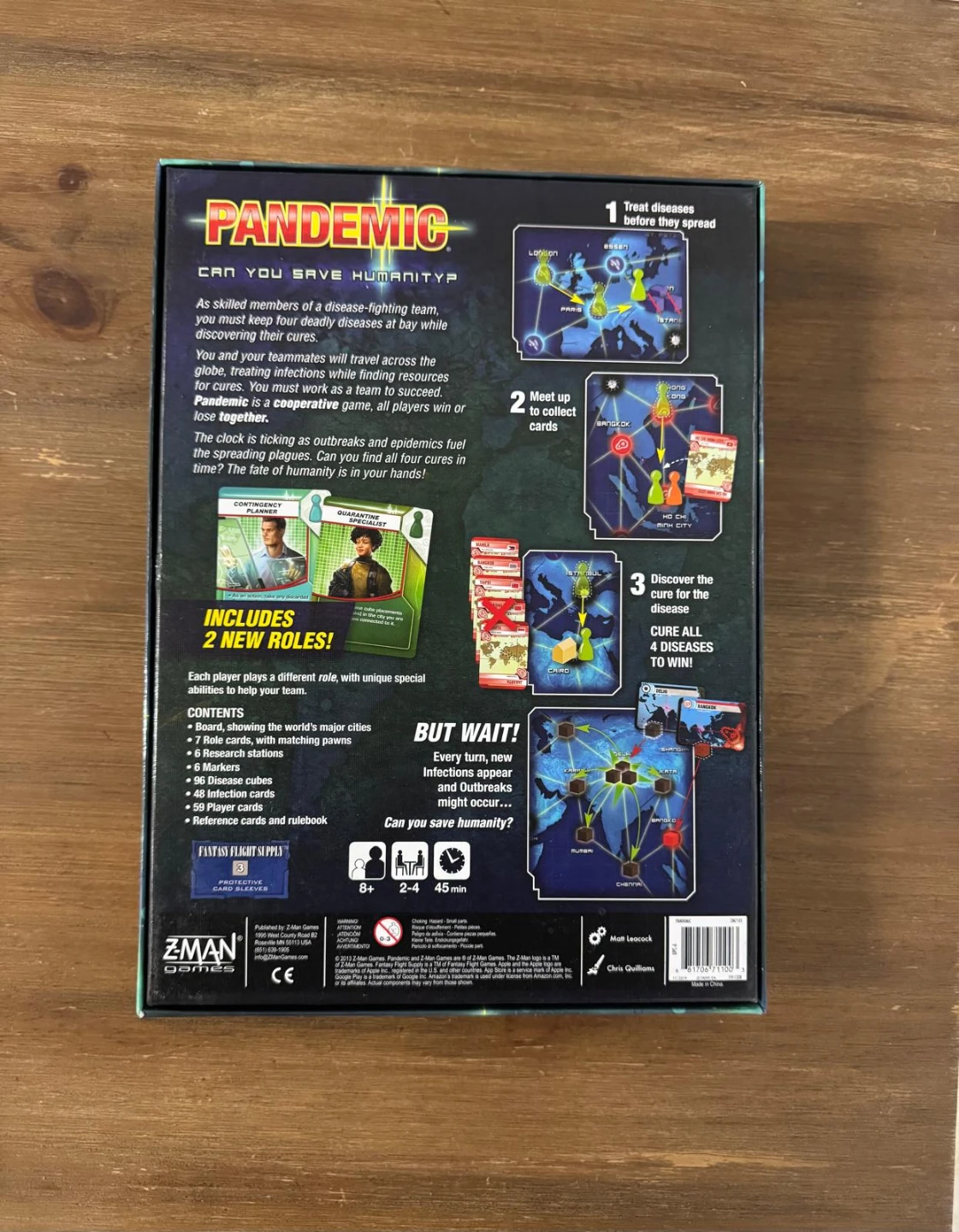 Pandemic Board Game - photo 2