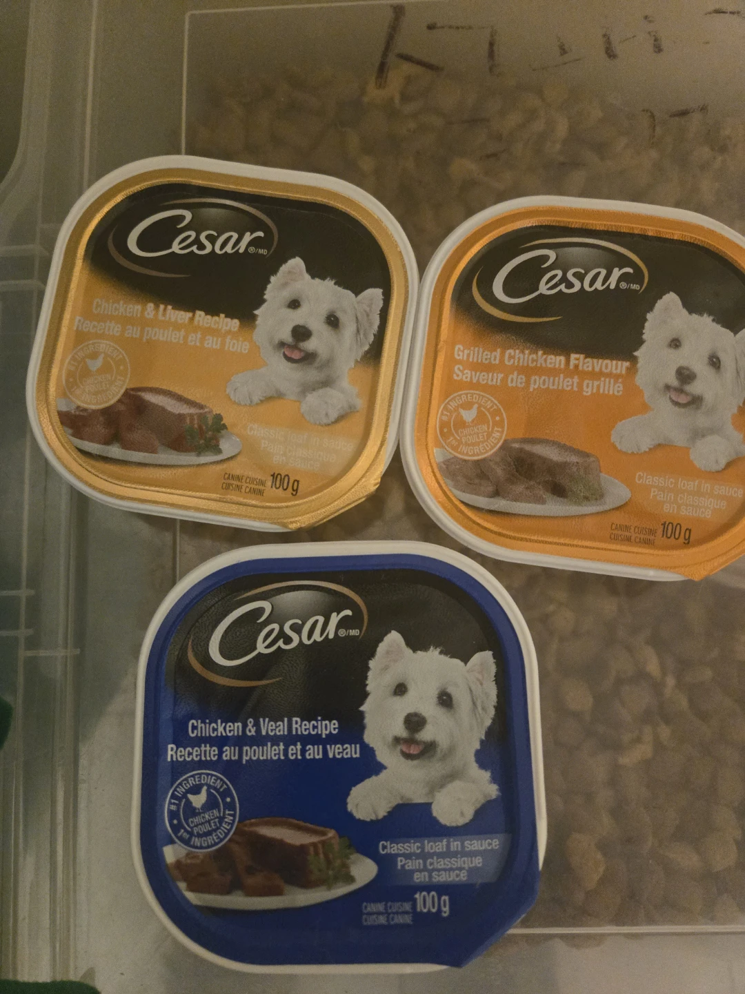 Cesar Dog Food Variety Pack - 100g Trays