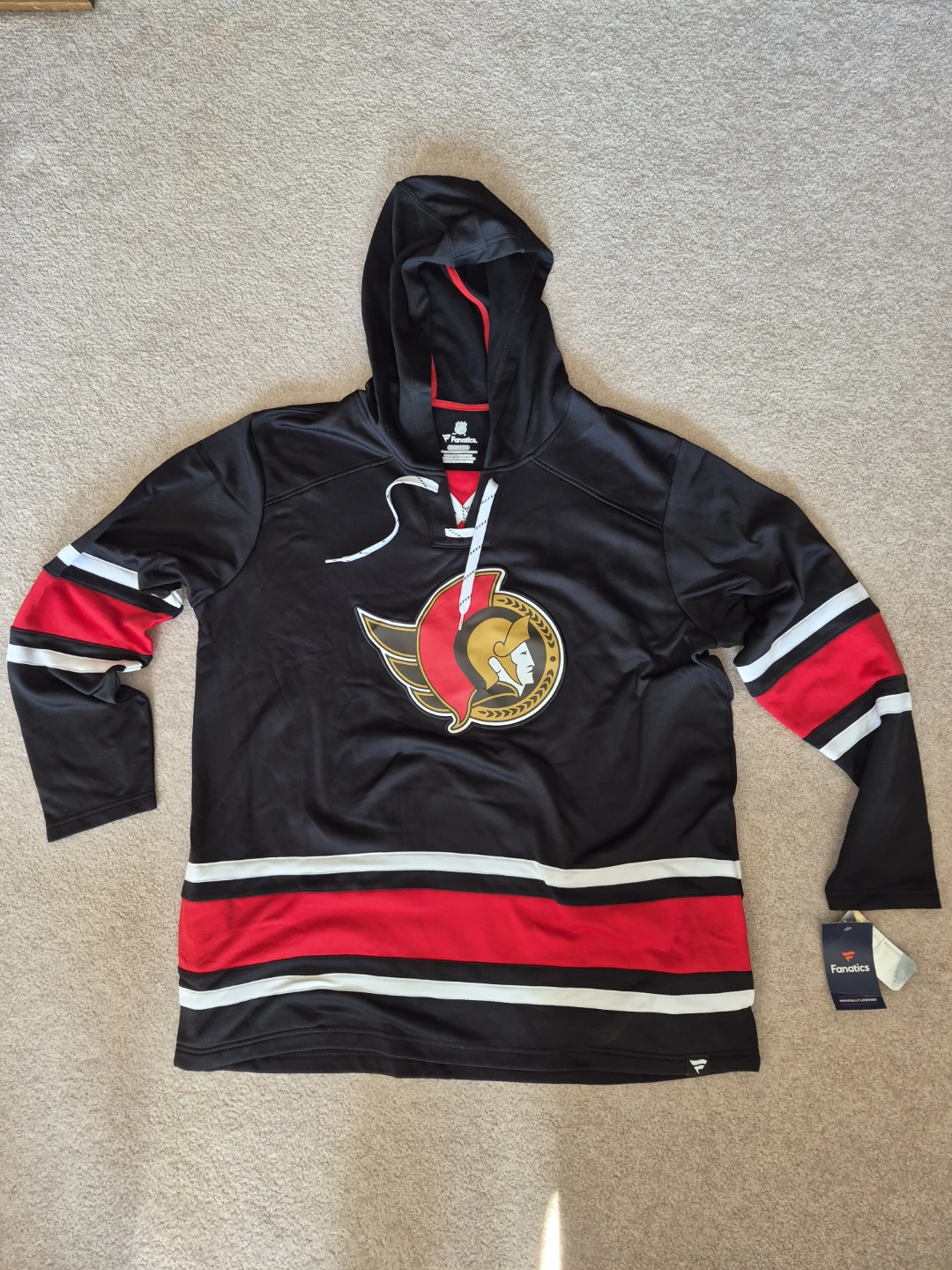 BNWT Ottawa Senators Fanatics Hoodie Size 2XL
