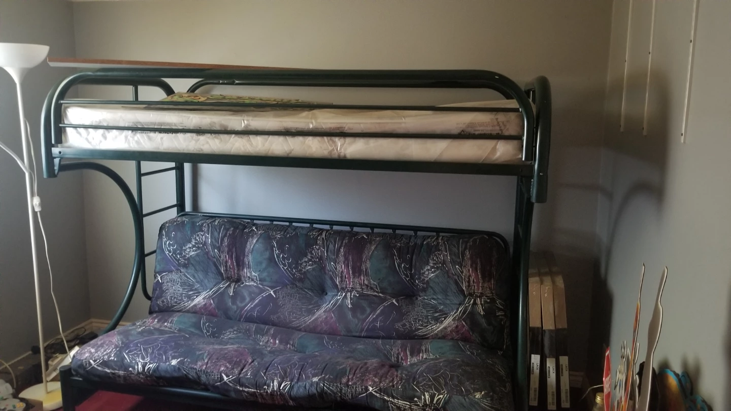 Bunk Bed with Futon