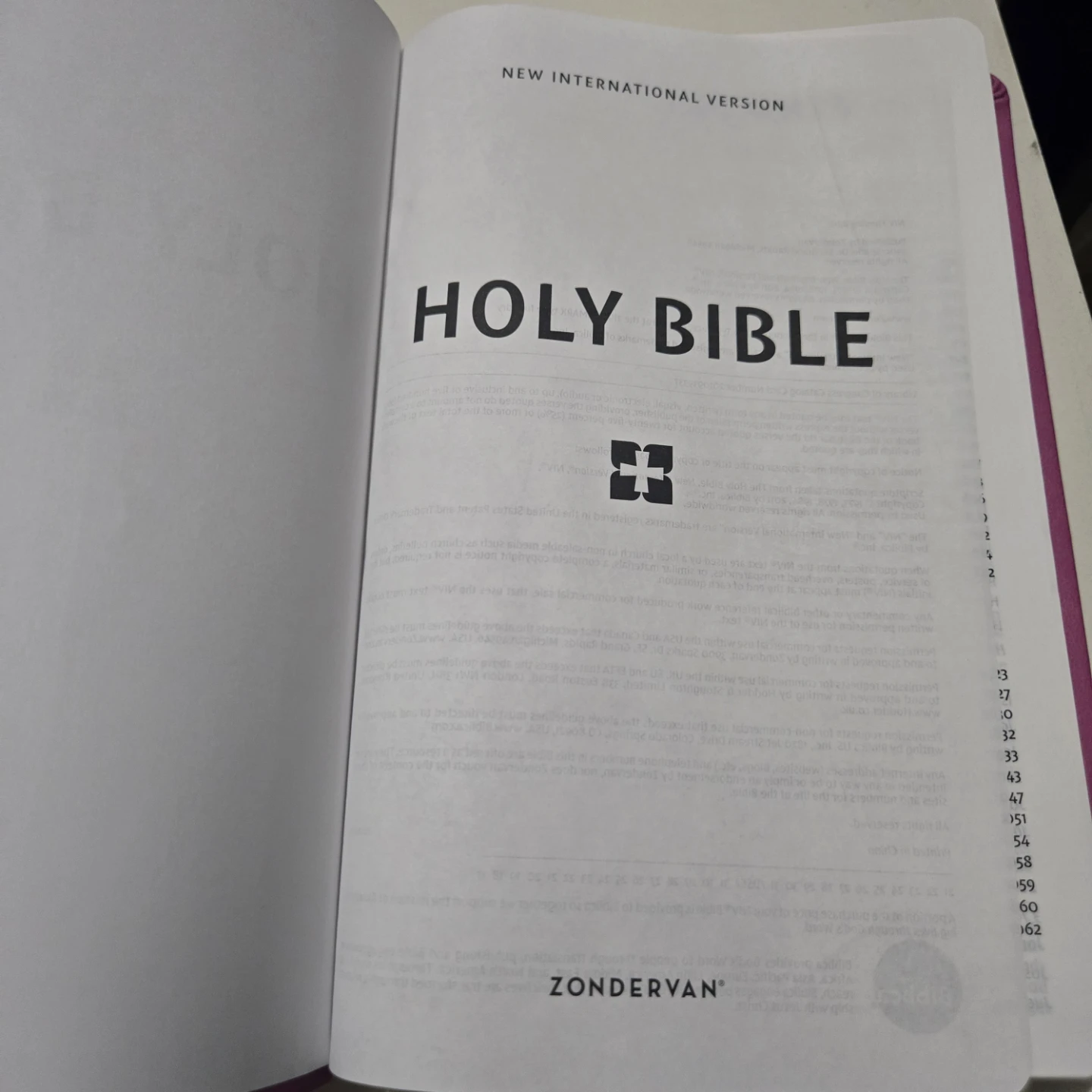 Pink bible (NIV) - photo 5
