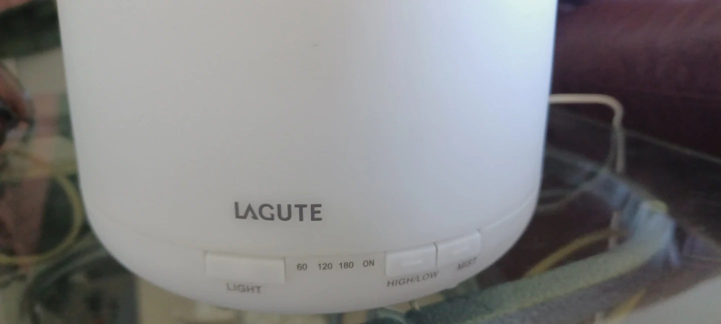 Lagute Ultrasonic Air Humidifier with LED Light