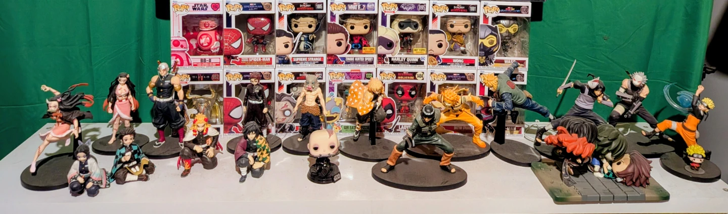 Funko pops & figurines
