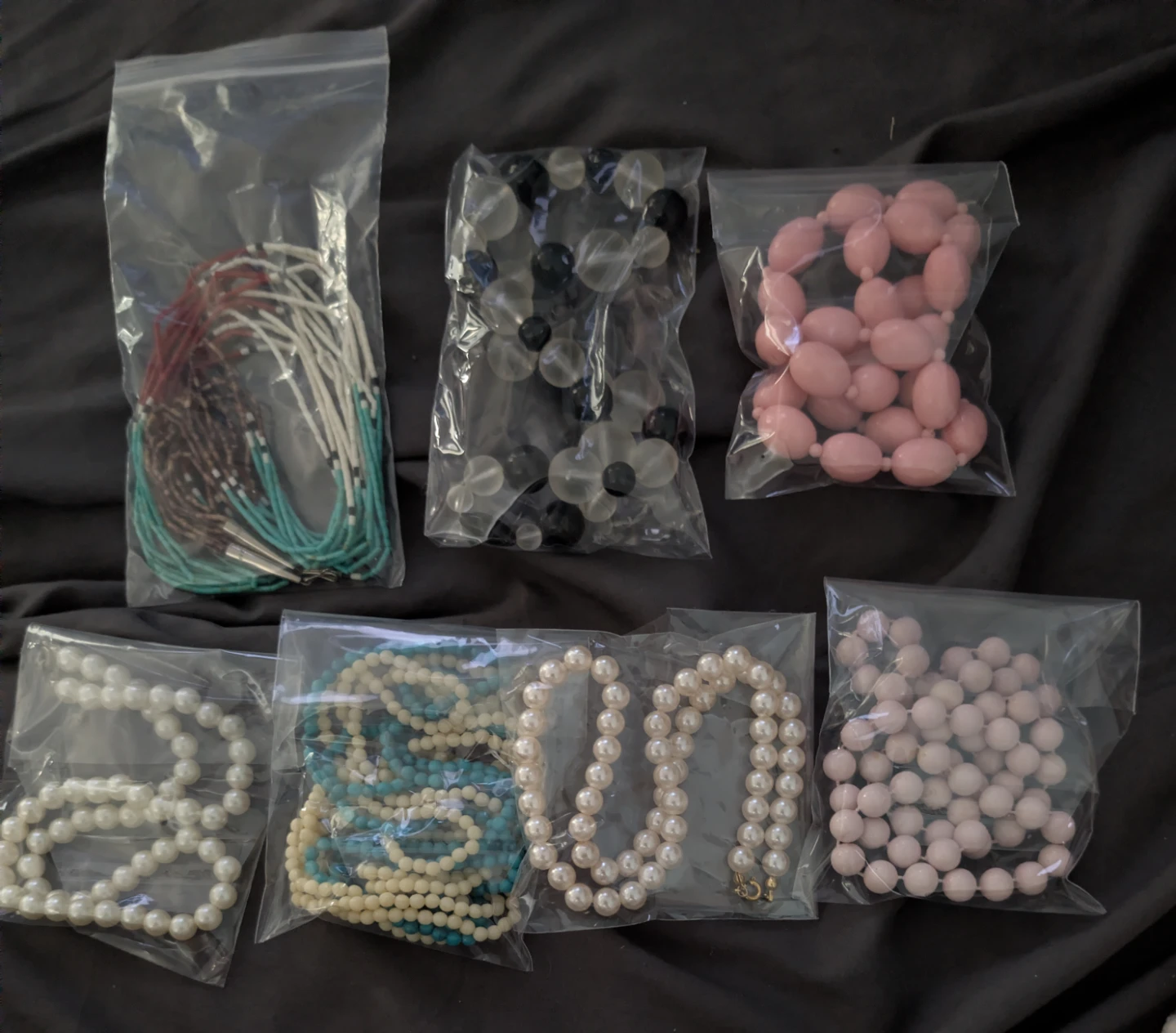 Set of 5 necklaces