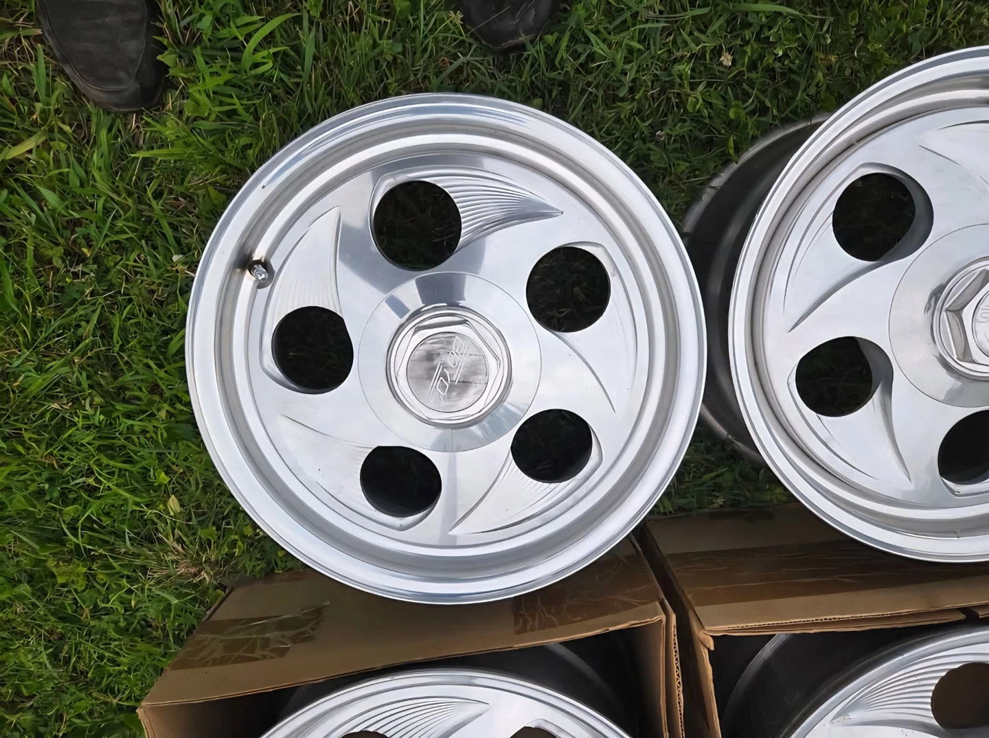 New 17 inch staggered Boyd's coddington wheels rims 5x114.3 - photo 5
