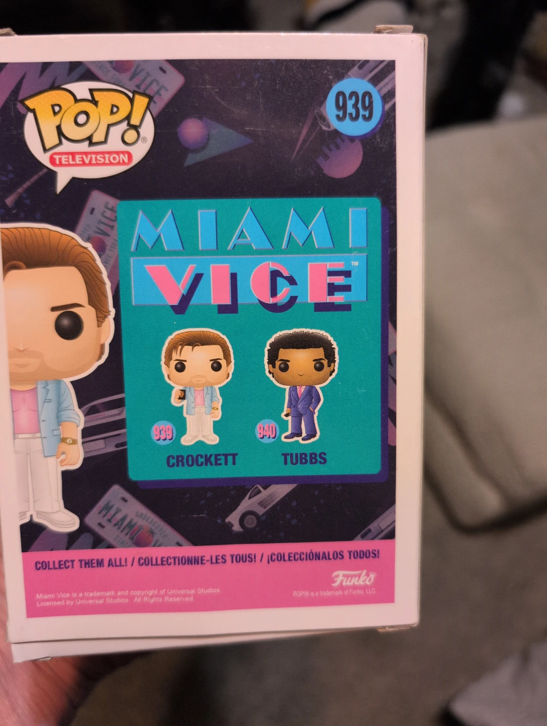 Funko Pop! Miami Vice Crockett Vinyl Figure #939 - photo 2